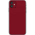 Burgundy Solid iPhone 11 Skin